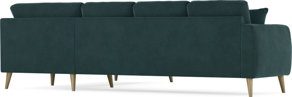 Eden - Hörnsoffa, 3+2-sits - Blå