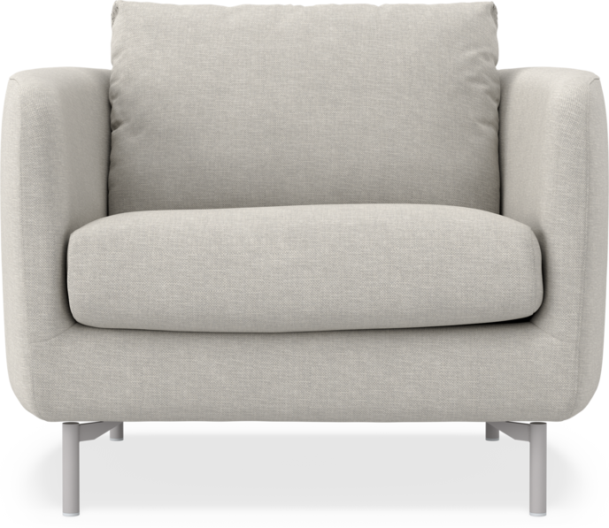 Madison Lux - Fåtölj, 70 cm - Grå