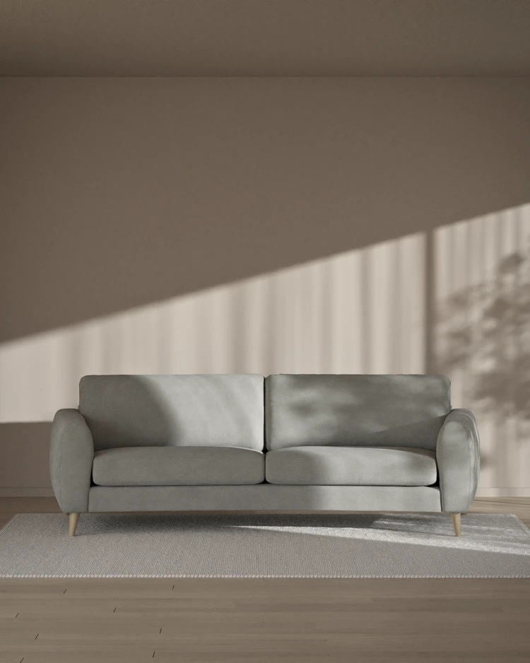Bridge - 3-sits soffa svängd - inspiration