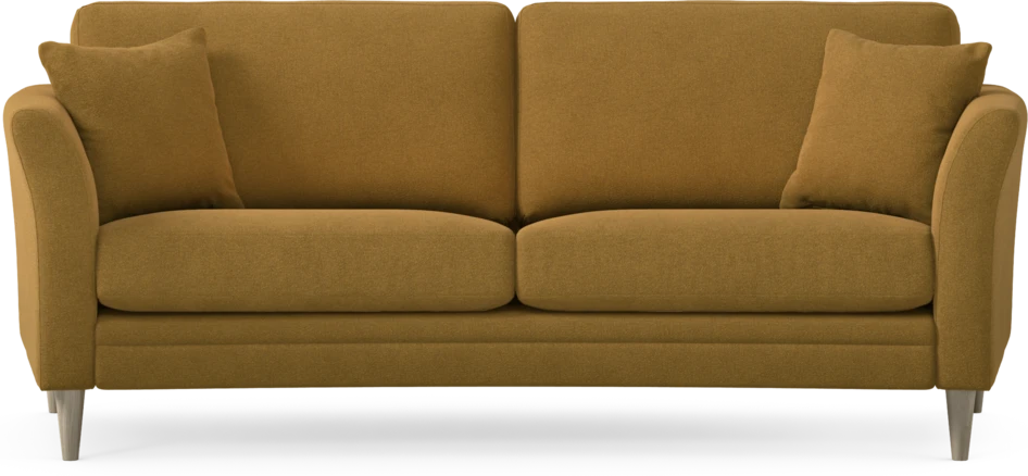 Eden - 2,5-sits soffa svängd - Gul