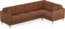 Eden - Hörnsoffa, 3+1-sits - Orange