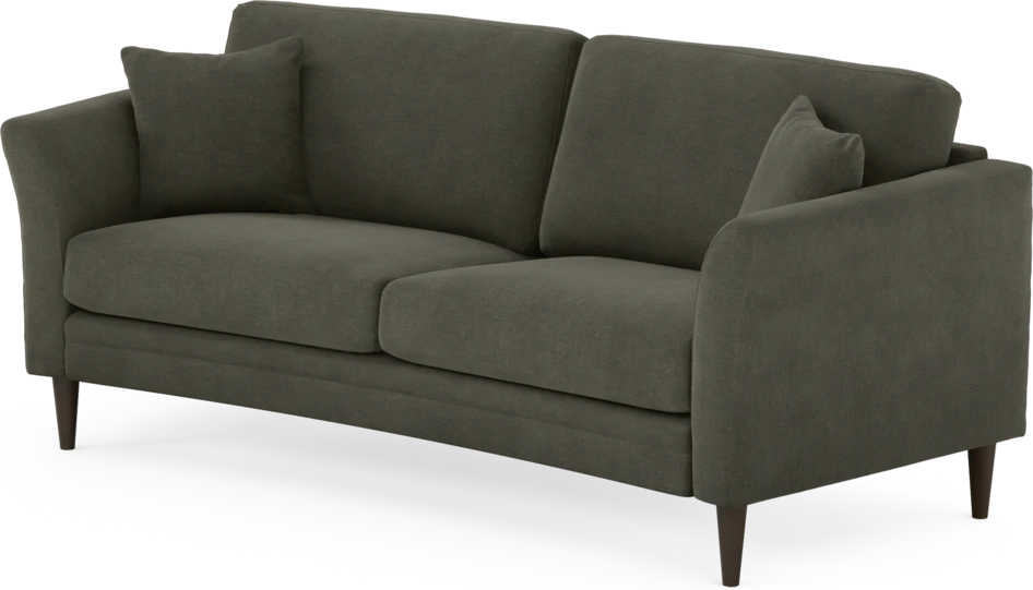 Eden - 2,5-sits soffa svängd - Grå