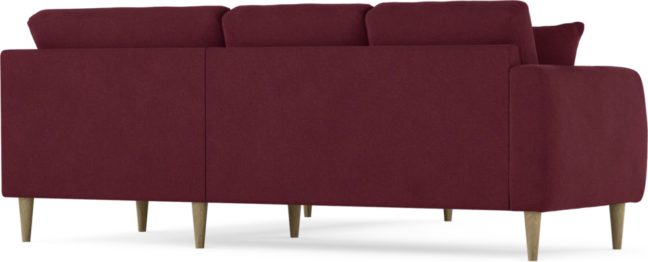 Eden - Hörnsoffa, 2+2-sits - Röd