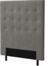 Delux Trensad - Sänggavel, 90-210 cm - Grå