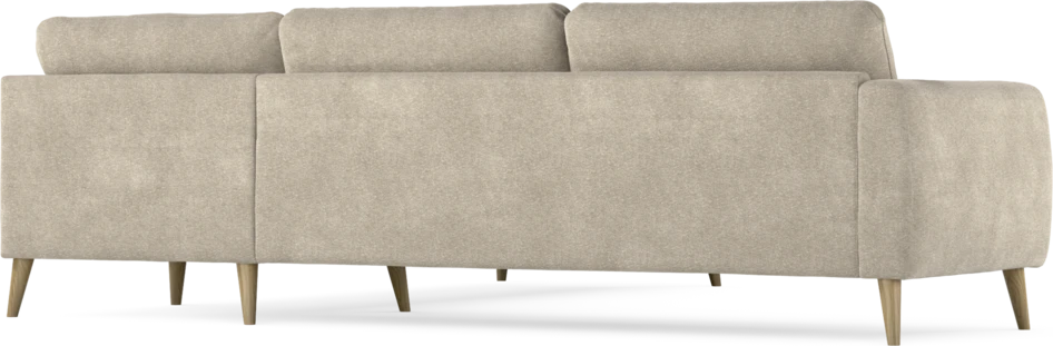 Bridge - Hörnsoffa, 3+3-sits - Beige