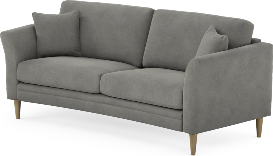 Eden - 2,5-sits soffa svängd - Grå