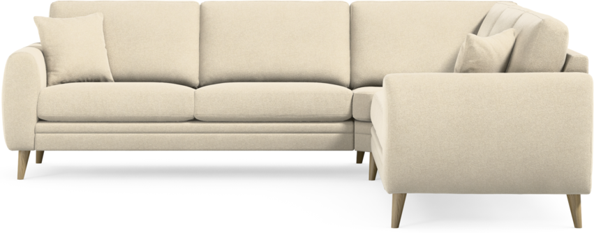 Eden - Hörnsoffa, 2,5+2,5-sits - Beige