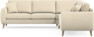 Eden - Hörnsoffa, 2,5+2,5-sits - Beige