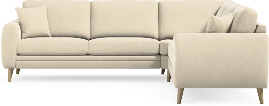 Eden - Hörnsoffa, 2,5+2,5-sits - Beige