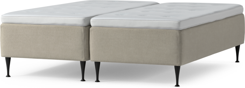 Delux Dream - Ramsäng, dubbelsäng med bäddmadrass och sängben