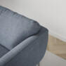 Madison Lux - 2-sits soffa med schäslong vänster - Blå