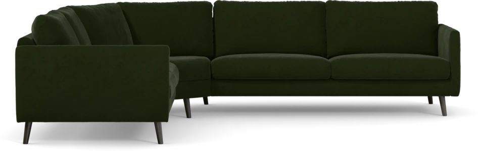 Madison Lux - Hörnsoffa 2+3-sits, hörn 2 - Grön