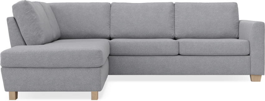 Friday - 2,5-sits soffa med divan vänster - Grå