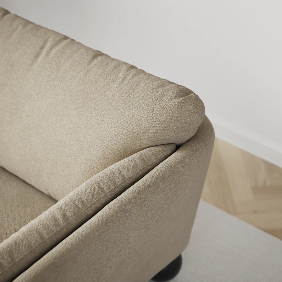 Madison Lux - 2-sits soffa med divan vänster och schäslong höger - Beige