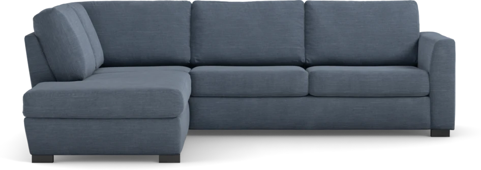 Friday - 2,5-sits soffa med divan vänster - Blå