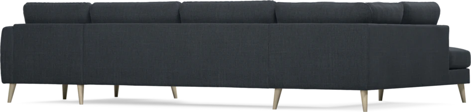 Bridge - 3-sits soffa med divan vänster och schäslong höger - Blå