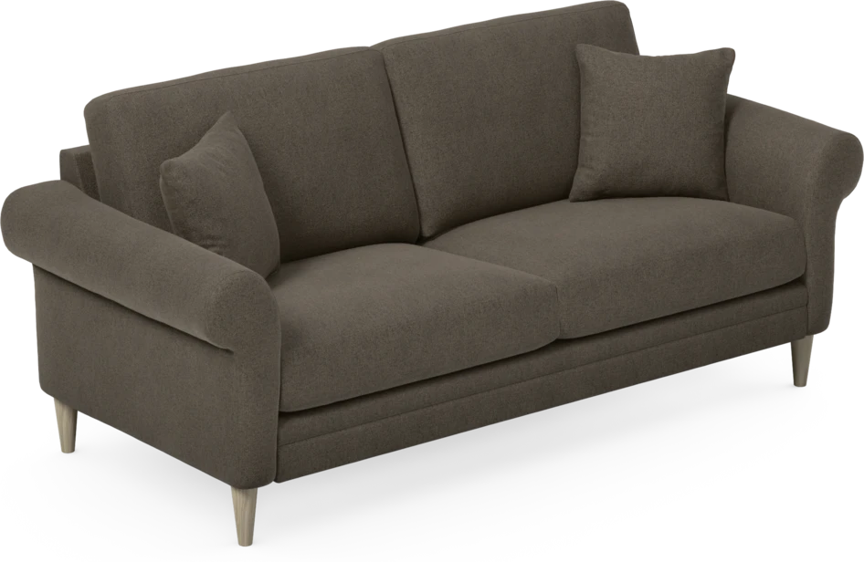 Eden - 2,5-sits soffa - Brun
