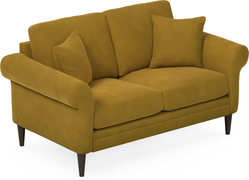Eden - 2-sits soffa - Gul