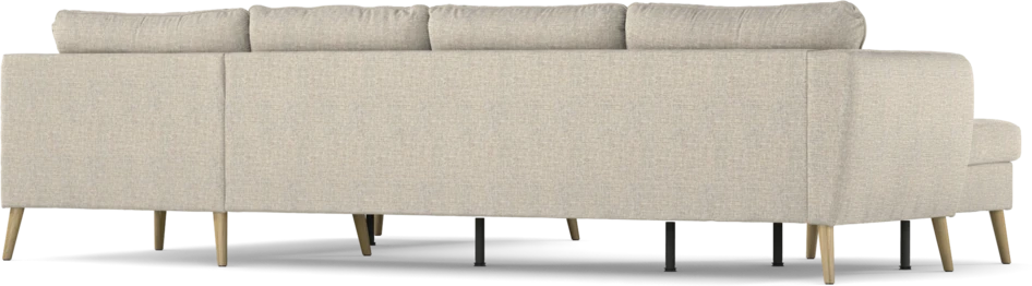 County - Hörnsoffa, 3+2-sits med schäslong vänster - Beige