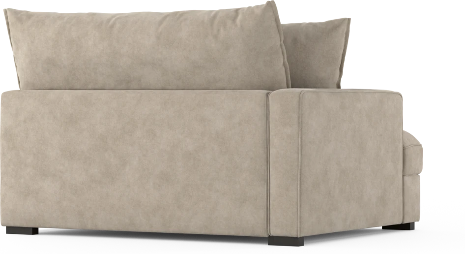 Rossi - 2-sits med armstöd vänster - Beige