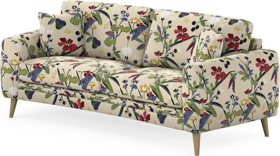 Eden - 2,5-sits soffa svängd - Flerfärgad