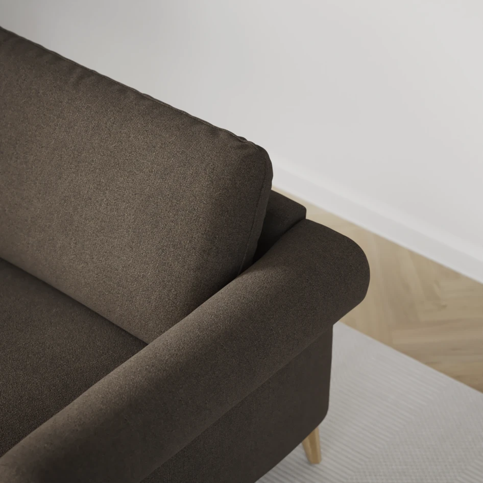 Bridge - 2-sits soffa - Brun