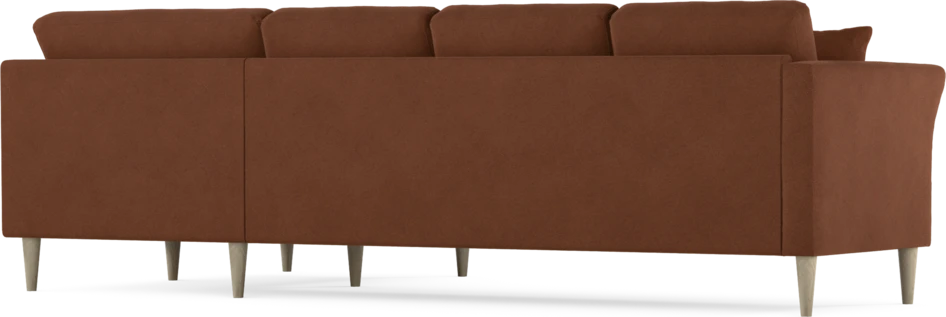 Eden - Hörnsoffa, 3+1-sits - Orange