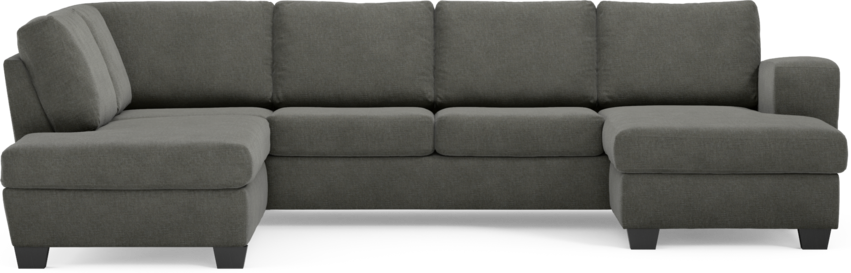 Friday - 3-sits soffa med divan vänster och schäslong höger - Grå