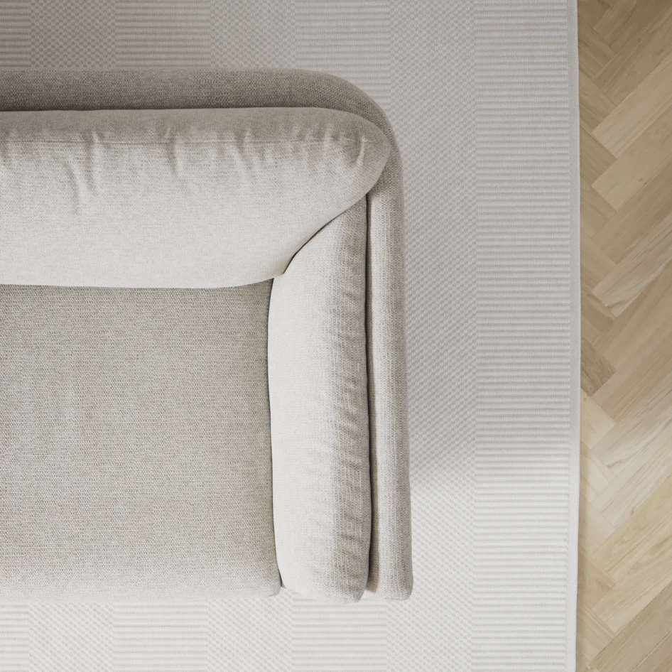 Madison Lux - 2-sits soffa med divan vänster och schäslong höger - Grå