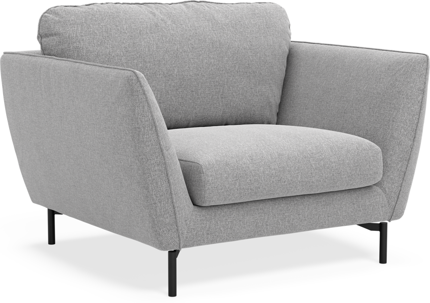 Madison Lux - Fåtölj, 70 cm - Grå