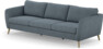 County - 3-sits soffa - Blå