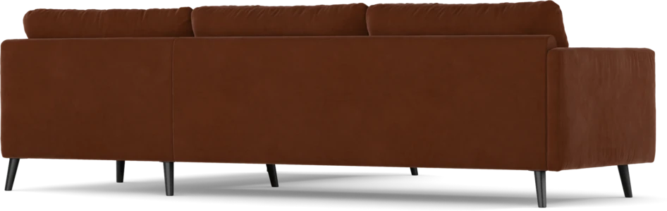 Madison Lux - Hörnsoffa 3+2-sits, hörn 1 - Orange