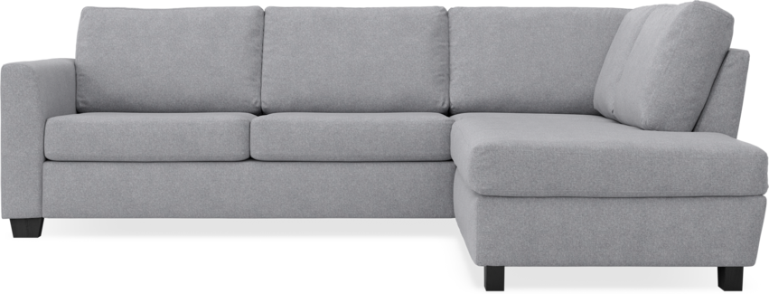 Friday - 2,5-sits soffa med divan höger - Grå