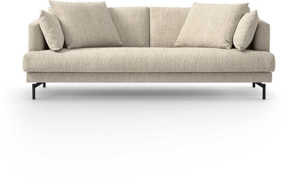 Harper - 3-sits soffa, hel dyna - Beige