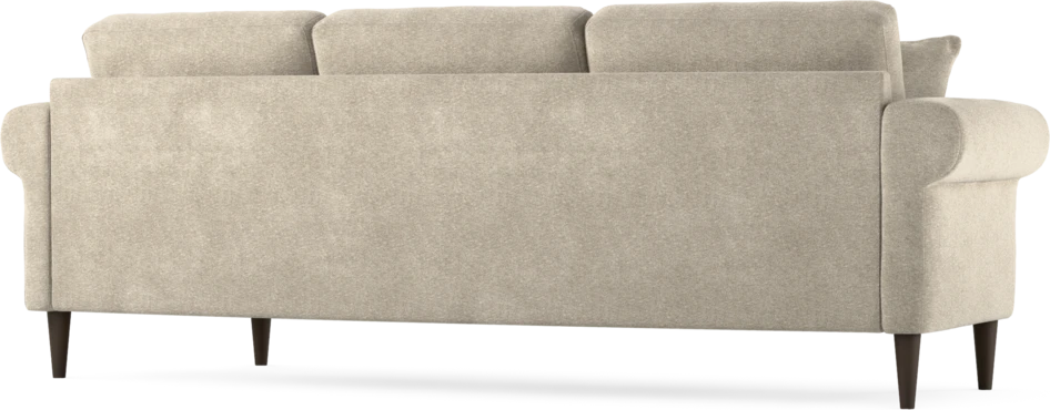 Eden - 3-sits soffa svängd - Beige