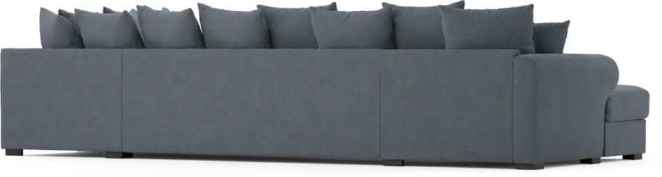 Town - 3-sits soffa med divan höger och schäslong vänster - Blå