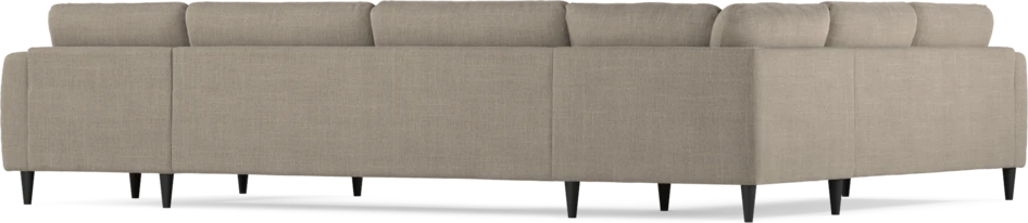 Bridge - Hörnsoffa, 2+3-sits med schäslong höger - Beige