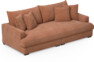 Rossi - 3-sits soffa, hel dyna - Orange