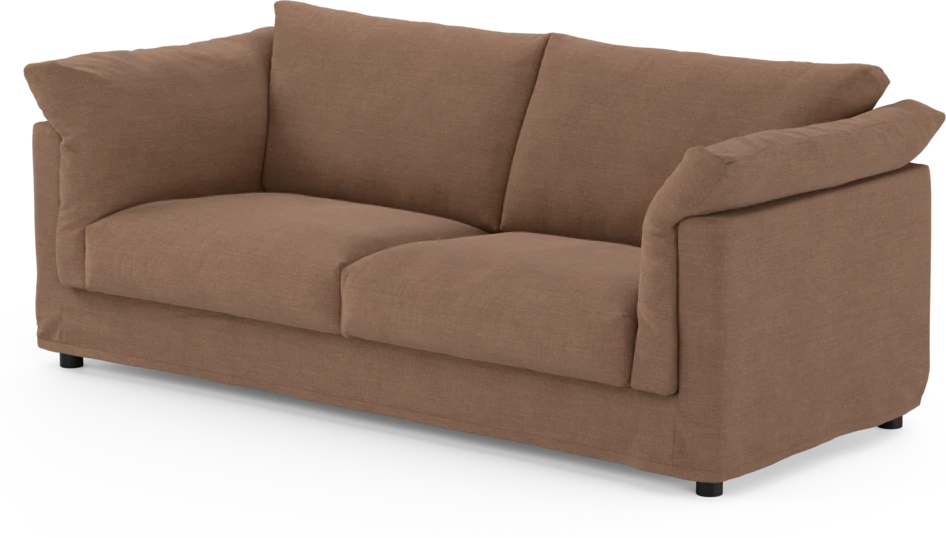 Cherrie - 2,5-sits soffa med kappa - Orange