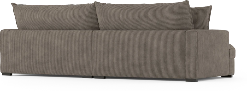 Rossi - 4-sits soffa - Brun