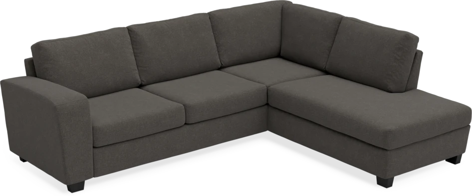 Friday - 2,5-sits soffa med divan höger - Grå
