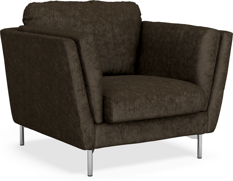 Madison Lux - Fåtölj, 70 cm - Brun