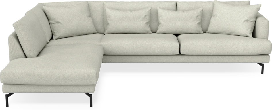 Harper - 3-sits soffa med divan vänster - Beige