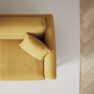 Eden - 2-sits soffa - Gul