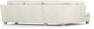 Friday - 2,5-sits soffa med divan vänster - Vit