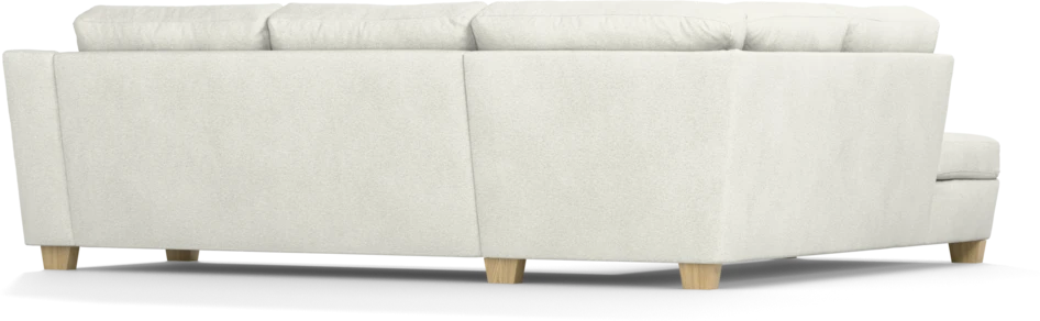 Friday - 2,5-sits soffa med divan vänster - Vit