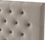 Delux Pikerad XL - Sänggavel, 90-210 cm - Beige