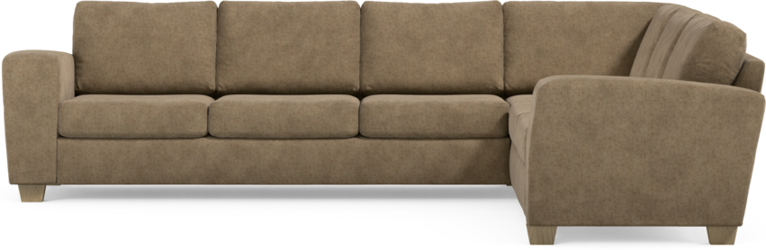 Friday - Hörnsoffa, 3+2-sits - Brun