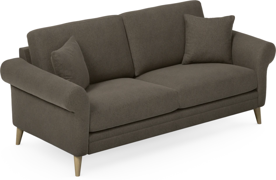 Eden - 2,5-sits soffa - Brun