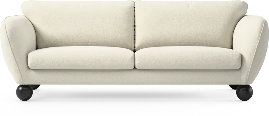 Madison Lux - 3-sits soffa - Vit